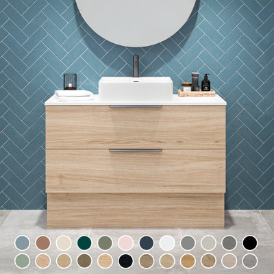 TIMBERLINE OXBOW CUSTOM FLOOR STANDING VANITY (ALL SIZING)