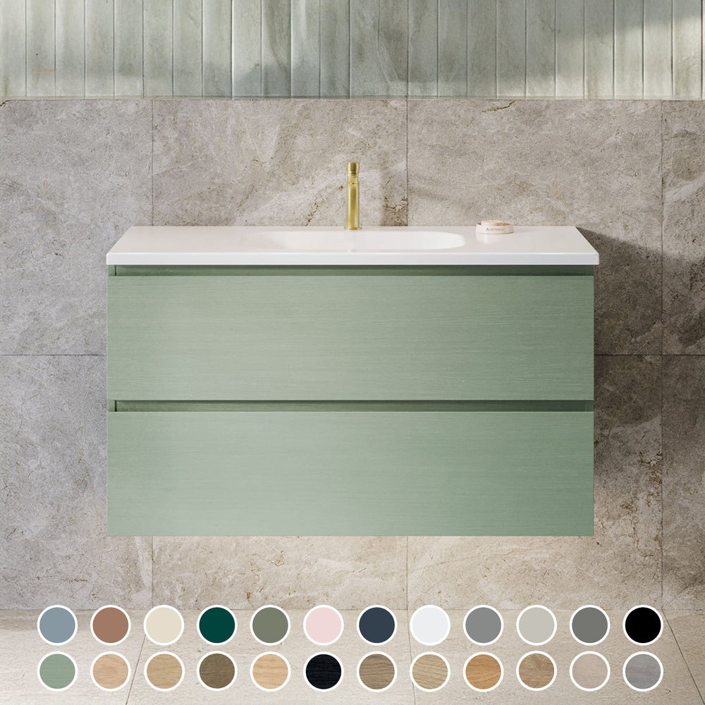 TIMBERLINE OXBOW CUSTOM WALL HUNG VANITY (ALL SIZING)