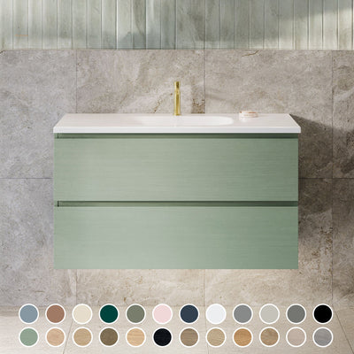 TIMBERLINE OXBOW CUSTOM WALL HUNG VANITY (ALL SIZING)