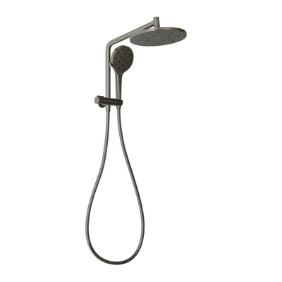 PHOENIX ORMOND COMPACT TWIN SHOWER BRUSHED CARBON