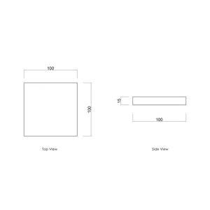 OTTI MATTE WHITE CABINET SAMPLE