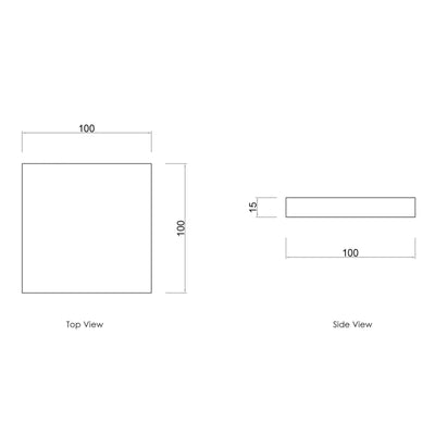 OTTI BLACK OAK CABINET SAMPLE