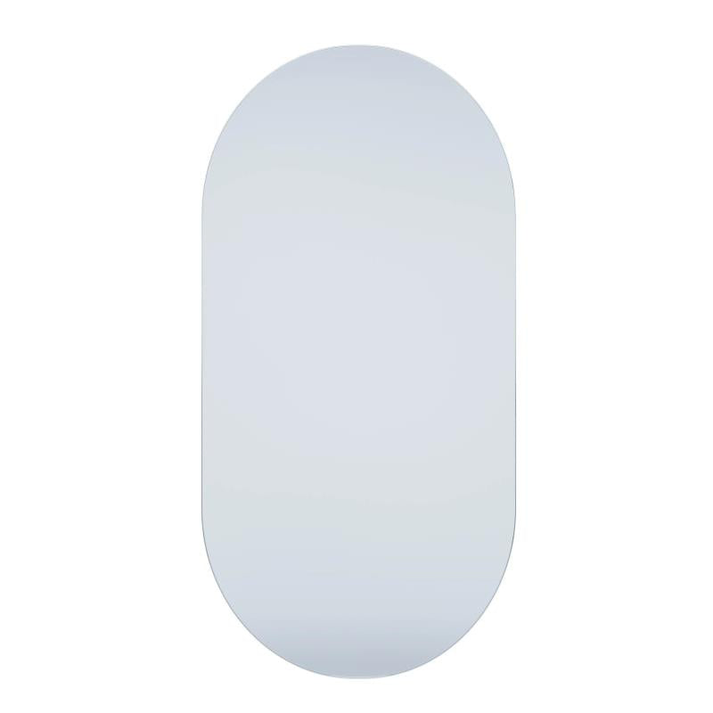 POSEIDON OLIVIA PENCIL EDGE OVAL PLAIN MIRROR 450MM