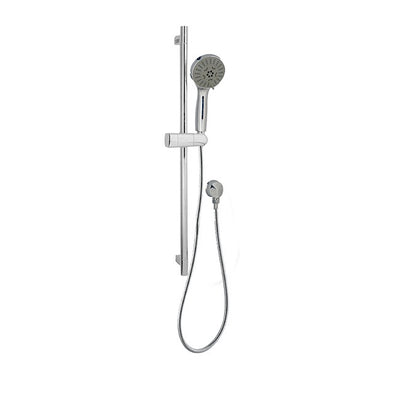 LINKWARE OXYGENIC SHOWER ON RAIL 100MM CHROME