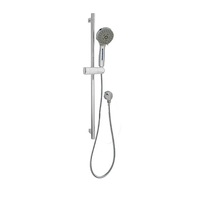 LINKWARE OXYGENIC SHOWER ON RAIL 100MM CHROME