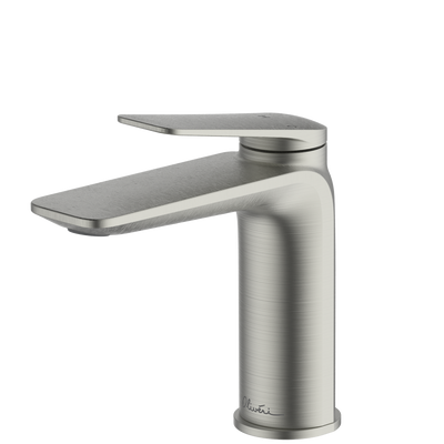 OLIVERI PARIS LEAD FREE BASIN MIXER 153MM BRUSHED NICKEL