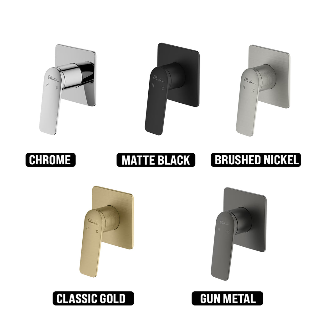 OLIVERI PARIS WALL MIXER 144MM CLASSIC GOLD