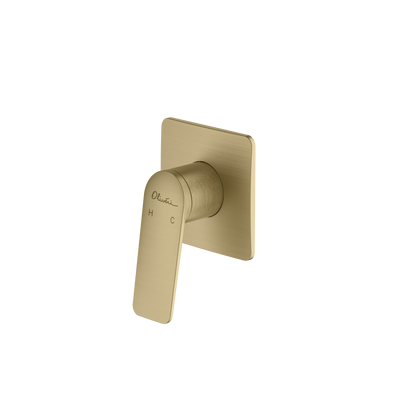 OLIVERI PARIS WALL MIXER 144MM CLASSIC GOLD
