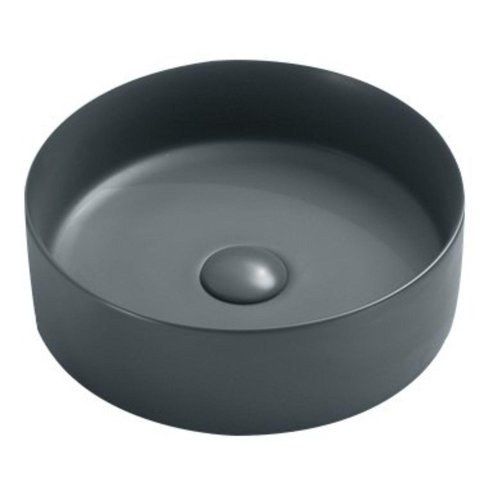 POSEIDON LUNA ABOVE COUNTER BASIN MATTE GREY 301MM