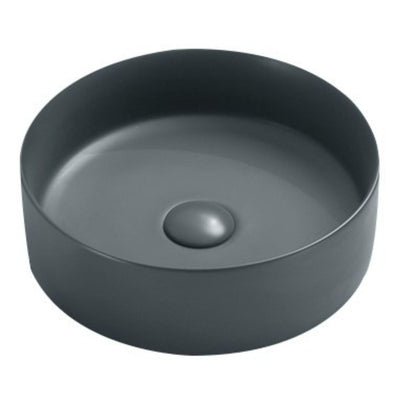 POSEIDON LUNA ABOVE COUNTER BASIN MATTE GREY 301MM