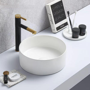 POSEIDON LUNA ABOVE COUNTER BASIN MATTE WHITE 301MM