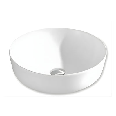 POSEIDON RONDA ABOVE COUNTER BASIN GLOSS WHITE 420MM