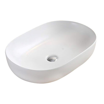 POSEIDON ORIA ABOVE COUNTER BASIN MATTE WHITE 490MM
