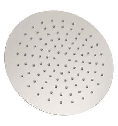 INSPIRE PAVIA STAINLESS STEEL SHOWER HEAD ROUND 250MM BRUSHED NICKEL