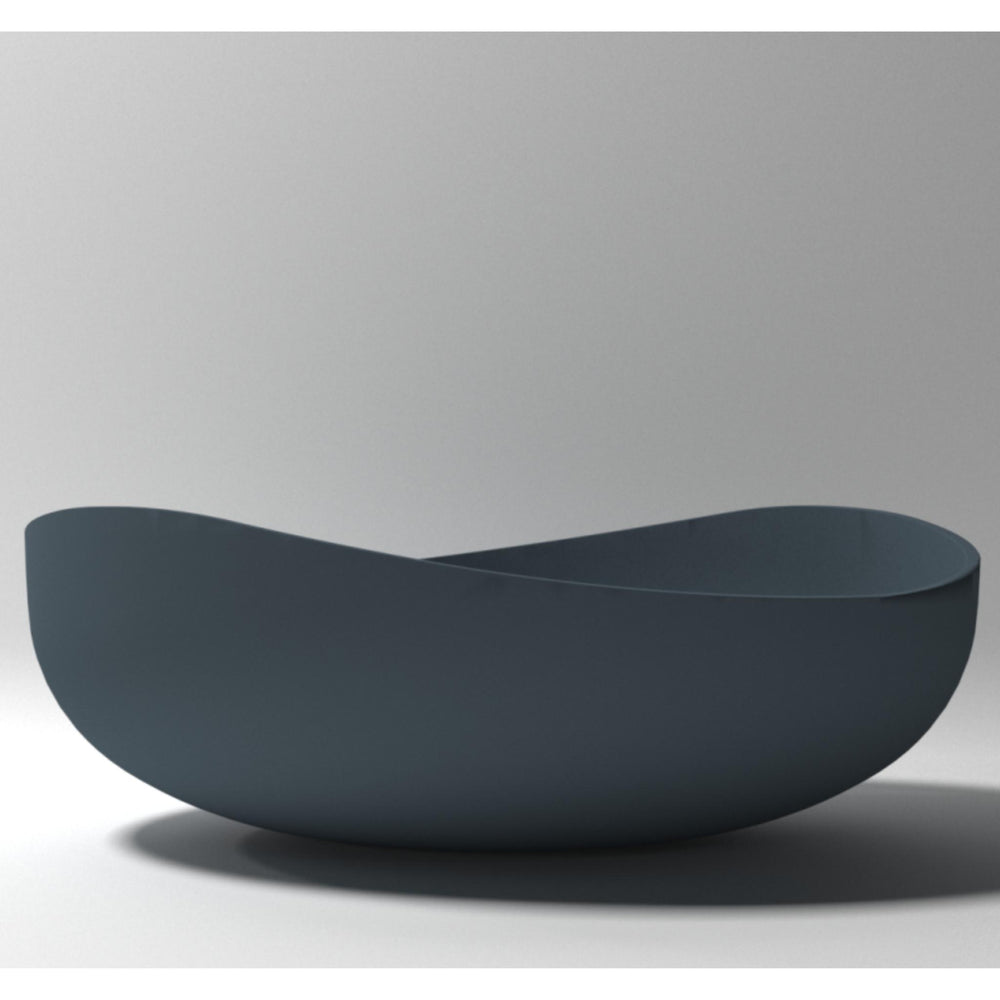 PIETRA BIANCA ONDA FREESTANDING STONE BATHTUB WITH CUSTOM COLOURS 1800MM