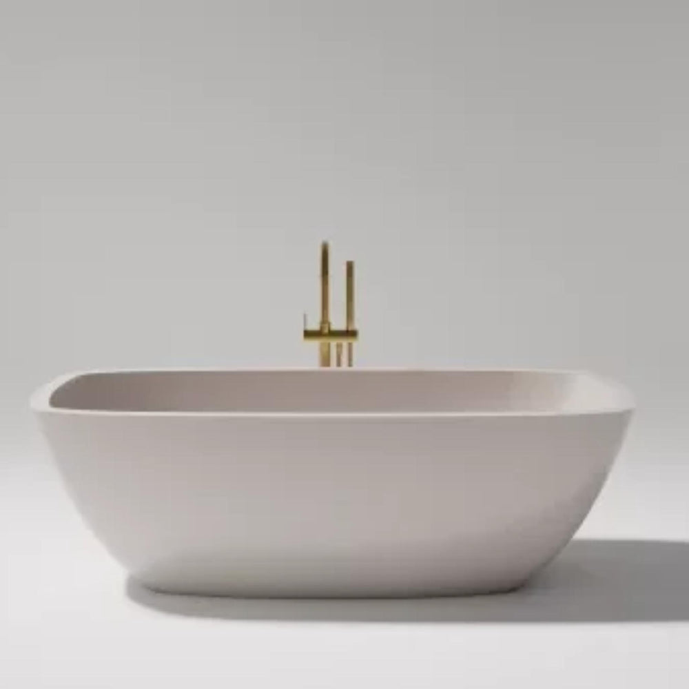PIETRA BIANCA CHELSEA FREESTANDING STONE BATHTUB WITH CUSTOM COLOURS (AVAILABLE IN 1500MM, 1600MM AND 1700MM)