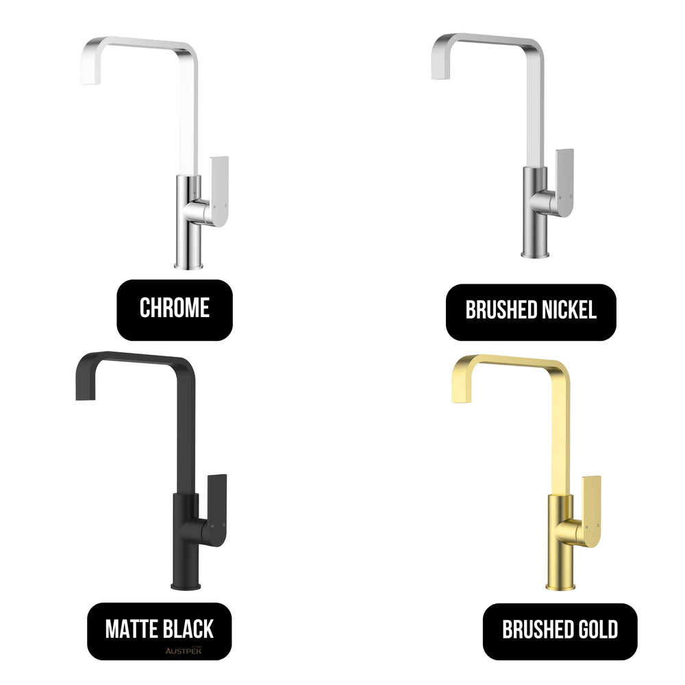 IKON RUKI SINK MIXER 375MM CHROME