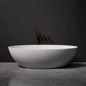PIETRA BIANCA NICE FREESTANDING STONE BATHTUB WITH CUSTOM COLOURS 1800MM
