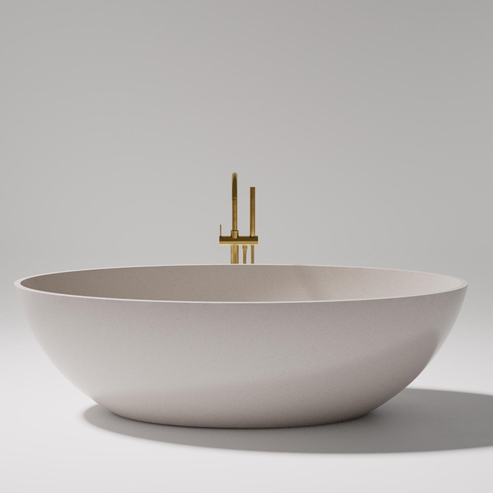 PIETRA BIANCA NICE FREESTANDING STONE BATHTUB WITH CUSTOM COLOURS 1800MM