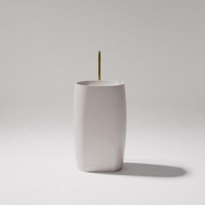 PIETRA BIANCA UNIQUE FREESTANDING STONE BASIN WITH CUSTOM COLOURS 530MM