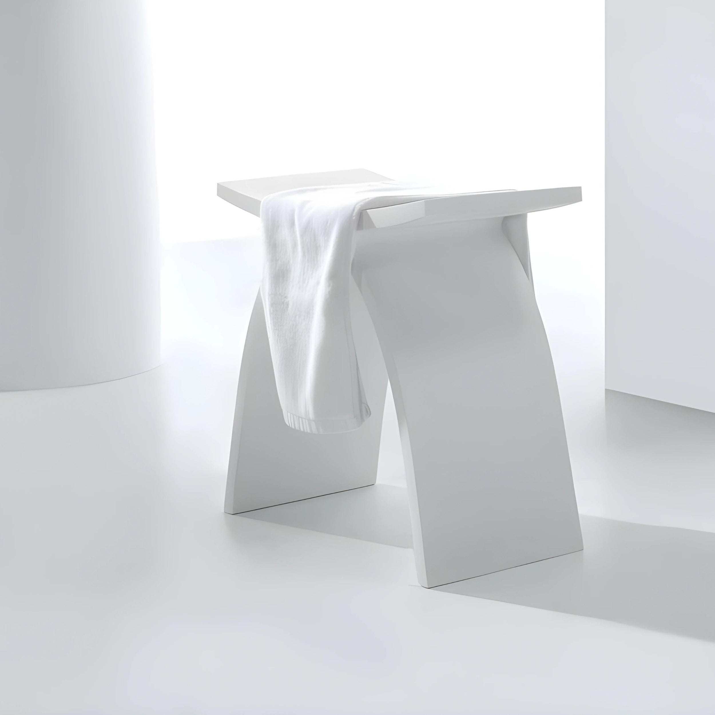 PIETRA BIANCA PETRA STOOL WHITE 430MM