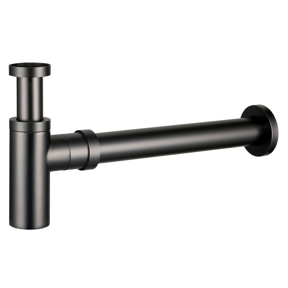 POSEIDON BRASS ROUND BOTTLE TRAP 40MM GUN METAL