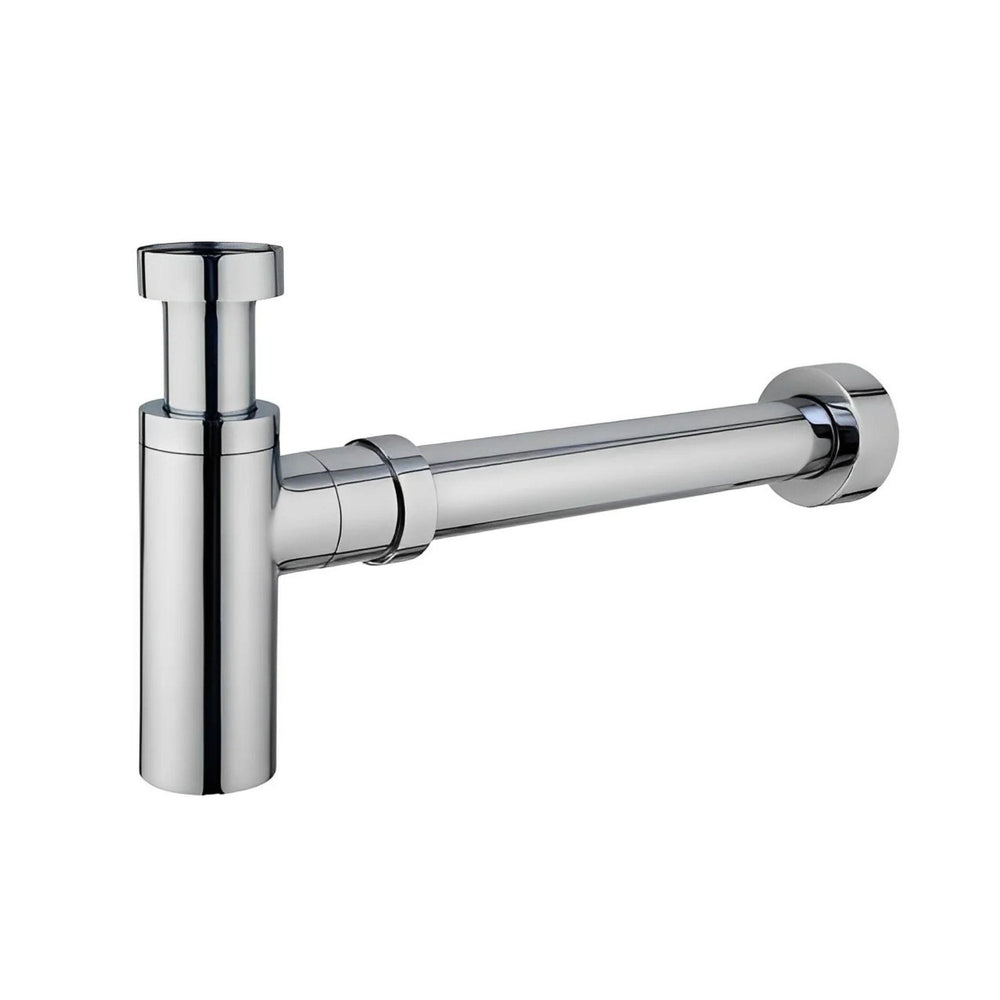 POSEIDON BRASS ROUND BOTTLE TRAP 40MM CHROME