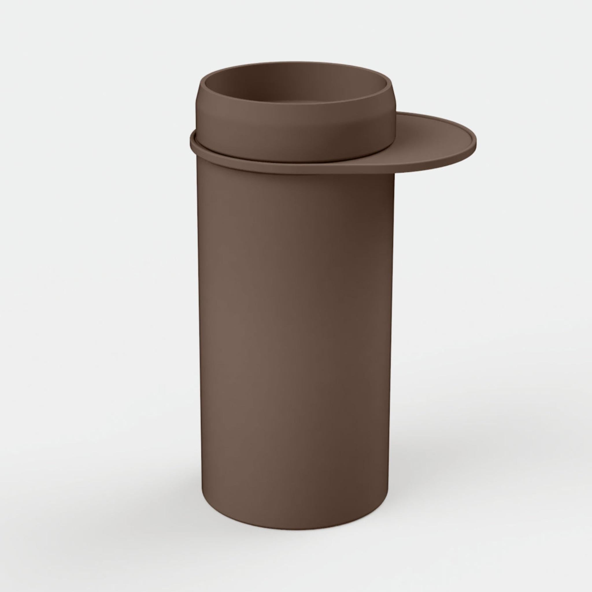 NOOD CO CYLINDER PRISM CIRCLE FREESTANDING BASIN PAPERBARK