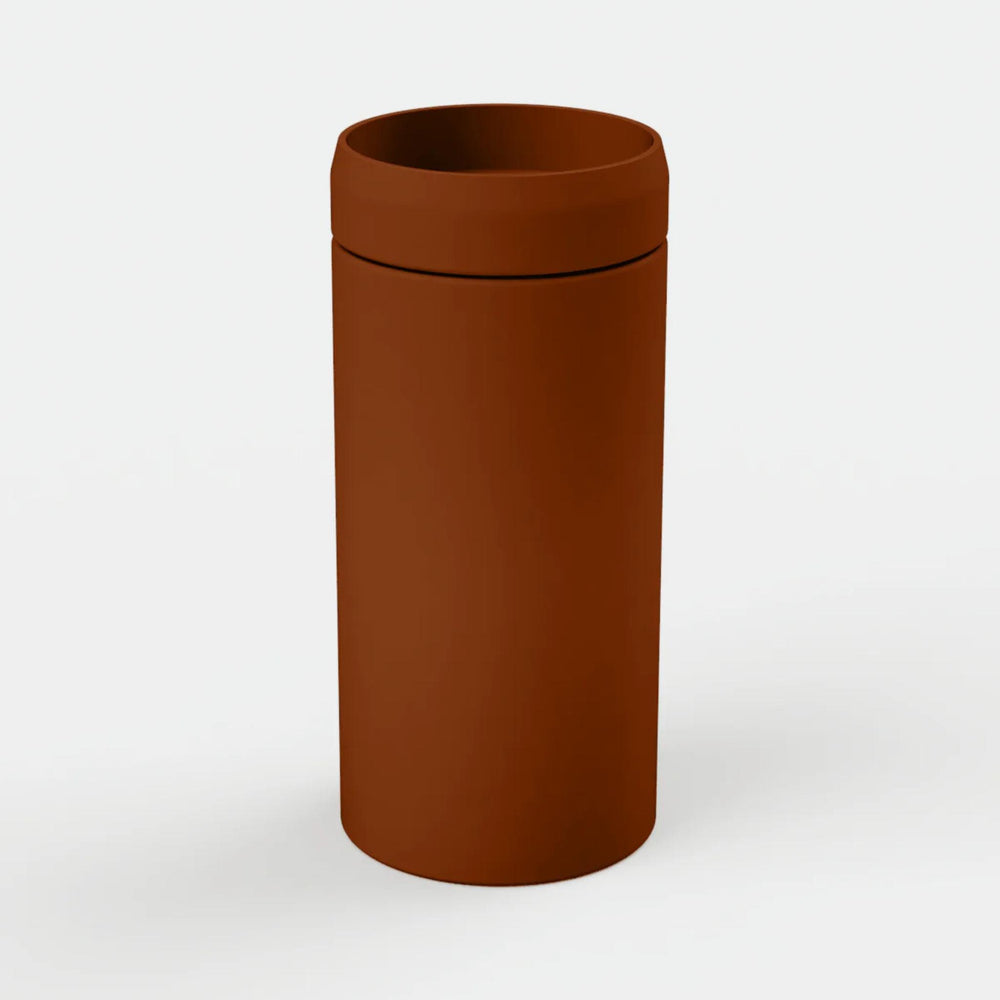 NOOD CO CYLINDER PRISM CIRCLE FREESTANDING BASIN RUST