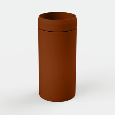 NOOD CO CYLINDER PRISM CIRCLE FREESTANDING BASIN RUST
