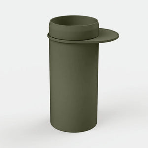 NOOD CO CYLINDER PRISM CIRCLE FREESTANDING BASIN SAGE