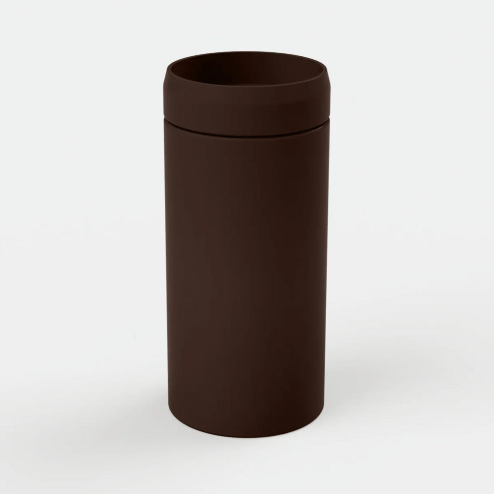 NOOD CO CYLINDER PRISM CIRCLE FREESTANDING BASIN SLATE