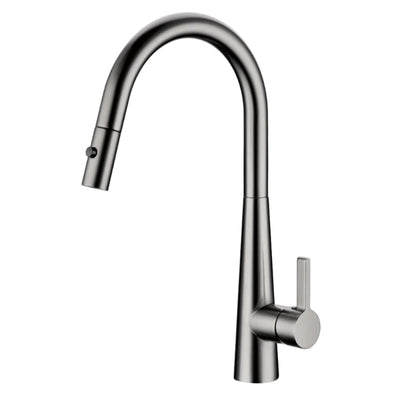 IKON OTUS LUX LEAD FREE PULL-OUT SINK MIXER 422MM GUN METAL