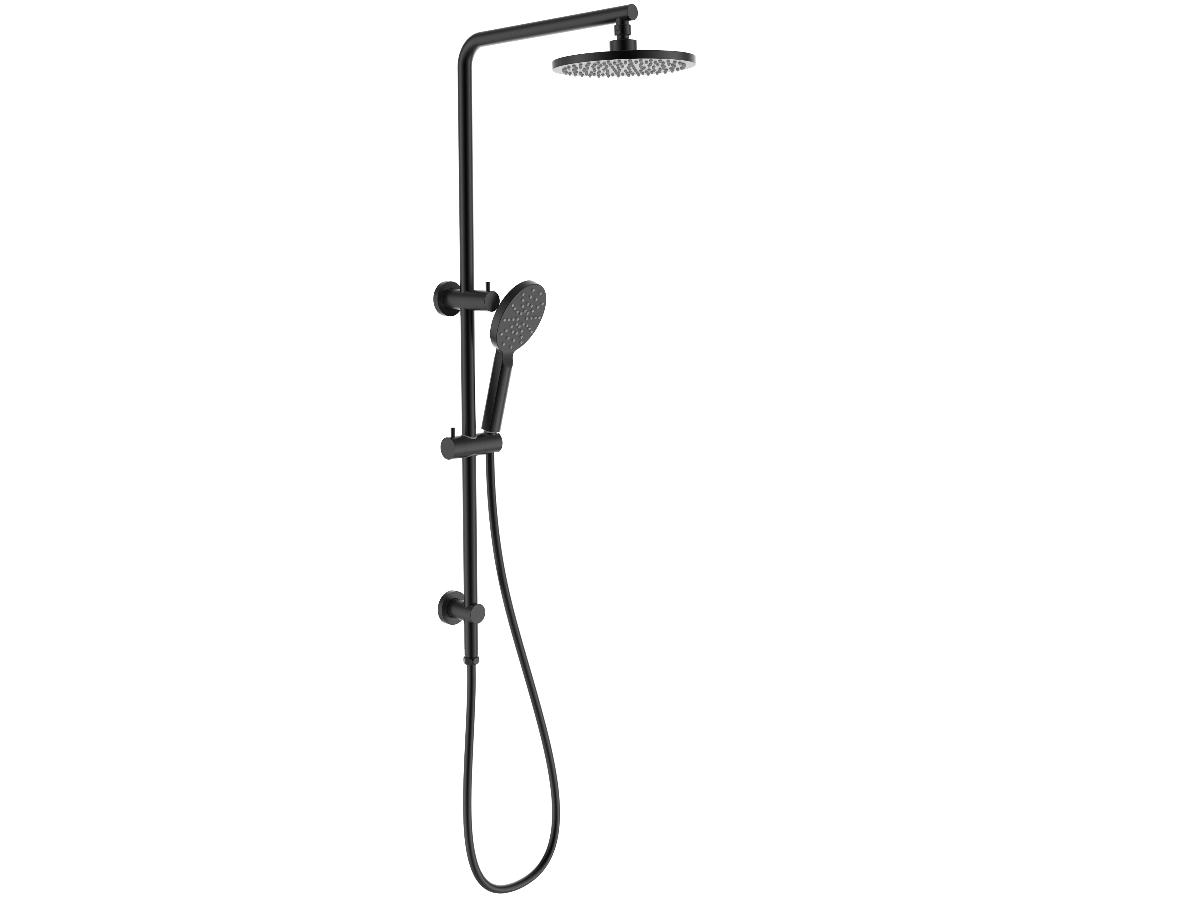 IKON CORA MULTIFUNCTION SHOWER SET 992MM MATTE BLACK