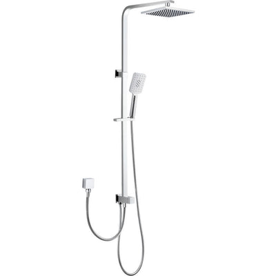 IKON EDEN MULTIFUNCTION SHOWER SET WITH TWO HOSES 1039MM CHROME