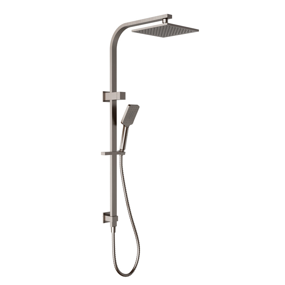 IKON EDEN MULTIFUNCTION SHOWER SET 896MM BRUSHED NICKEL
