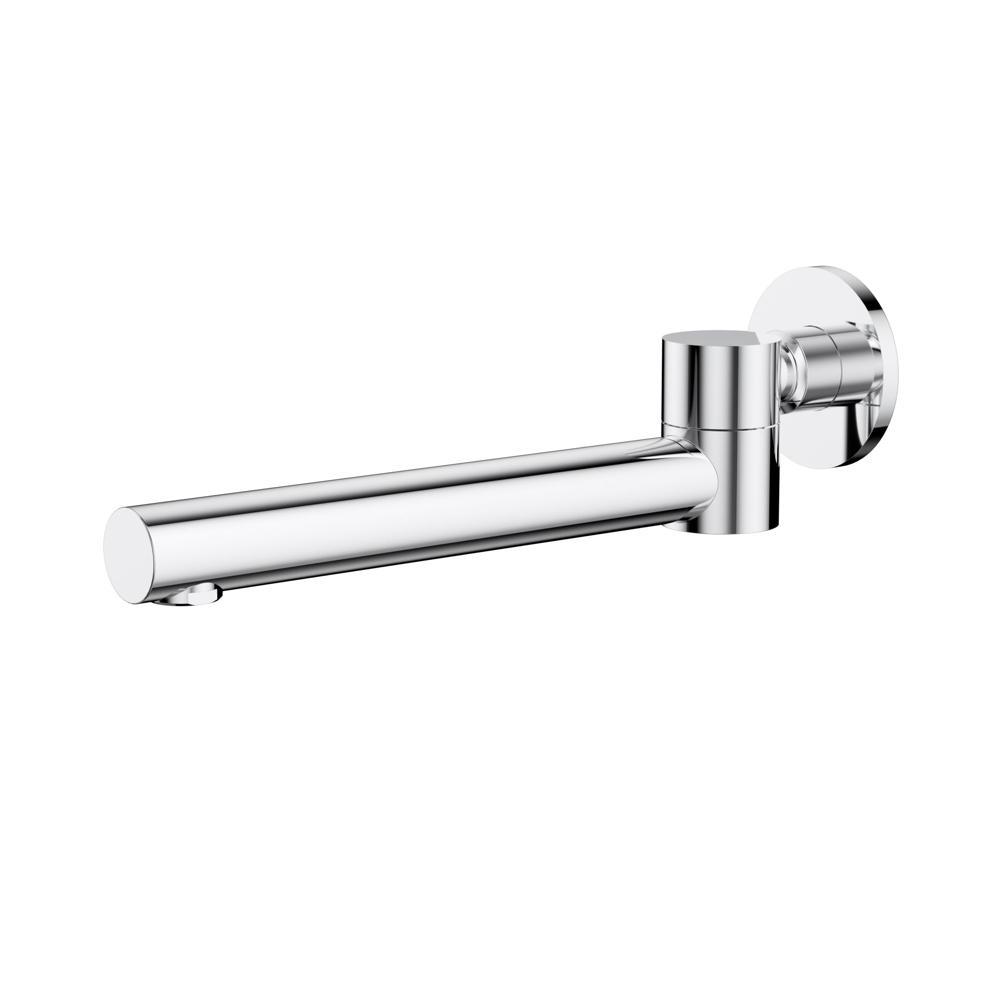 IKON OTUS SWIVEL LEAD FREE BATH SPOUT 242MM CHROME