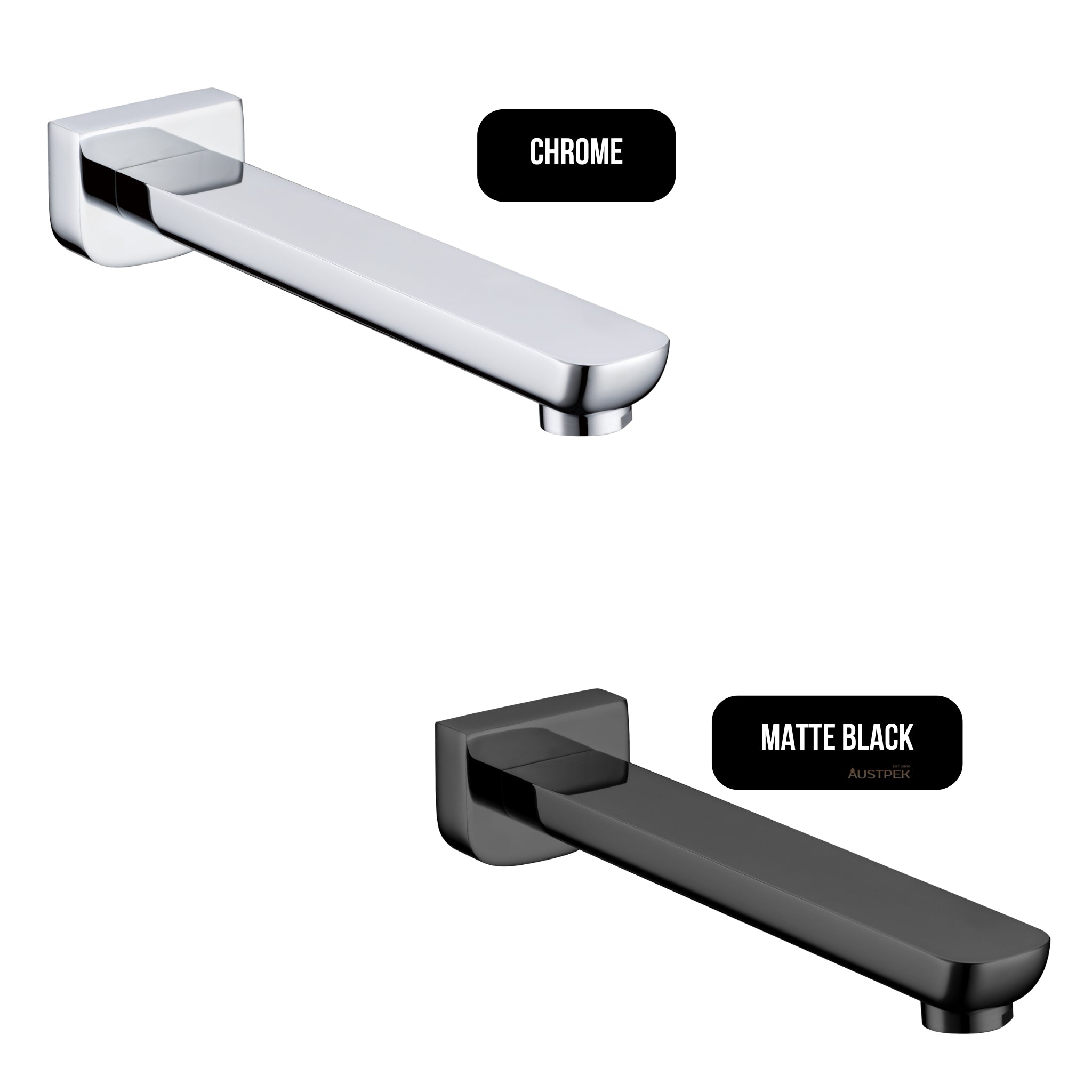 IKON EDEN SPOUT 200MM CHROME