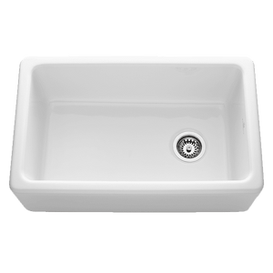 CHAMBORD PHILIPPE II SINGLE BOWL FIRECLAY KITCHEN SINK WHITE 762MM