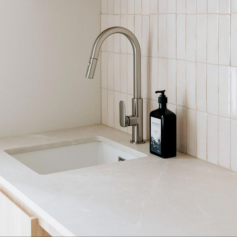 PHOENIX 5000 SERIES SINGLE BOWL SINK MATTE WHITE 416MM