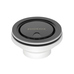 PHOENIX COVERED SINK BASKET WASTE MATTE BLACK