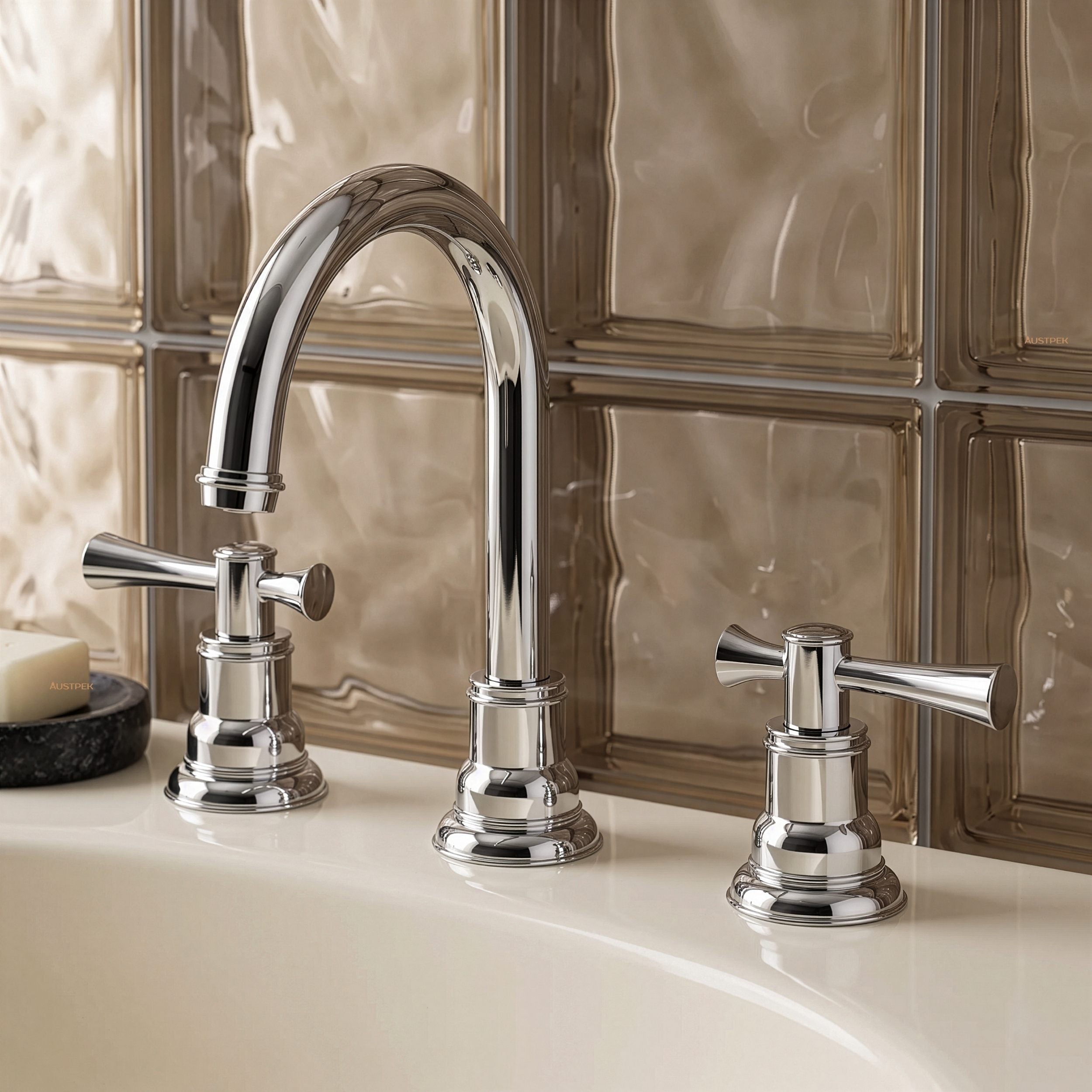 PHOENIX CROMFORD BASIN SET 205MM CHROME