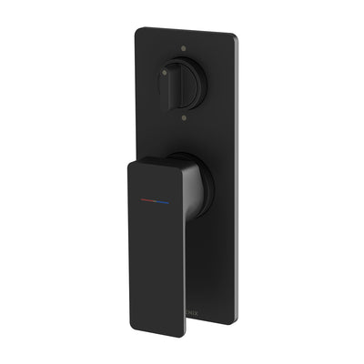 PHOENIX GLOSS MKII SWITCHMIX SHOWER / BATH DIVERTER MIXER COMPLETE KIT MATTE BLACK