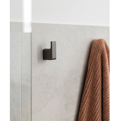 PHOENIX GLOSS ROBE HOOK BRUSHED CARBON