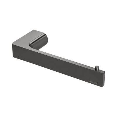 PHOENIX GLOSS TOILET ROLL HOLDER 176MM BRUSHED CARBON