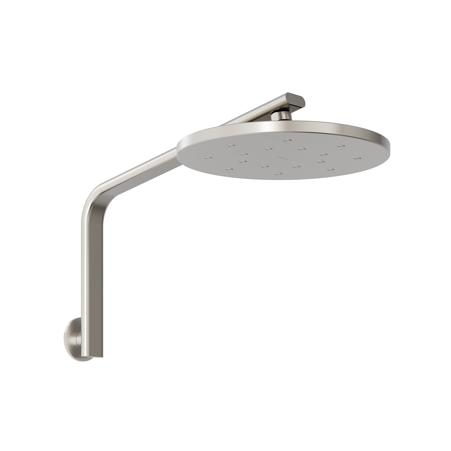 PHOENIX HIGH-RISE SHOWER ARM AND ROSE 346MM BRUSHED NICKEL