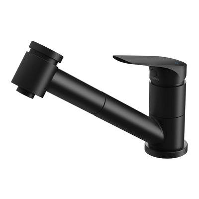 PHOENIX IVY MKII LEAD FREE PULL OUT SINK MIXER 110MM MATTE BLACK