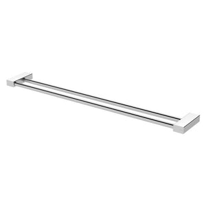 PHOENIX LEXI MKII DOUBLE NON-HEATED TOWEL RAIL CHROME (AVAILABLE IN 600MM AND 800MM)