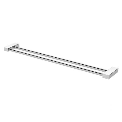 PHOENIX LEXI MKII DOUBLE NON-HEATED TOWEL RAIL CHROME (AVAILABLE IN 600MM AND 800MM)