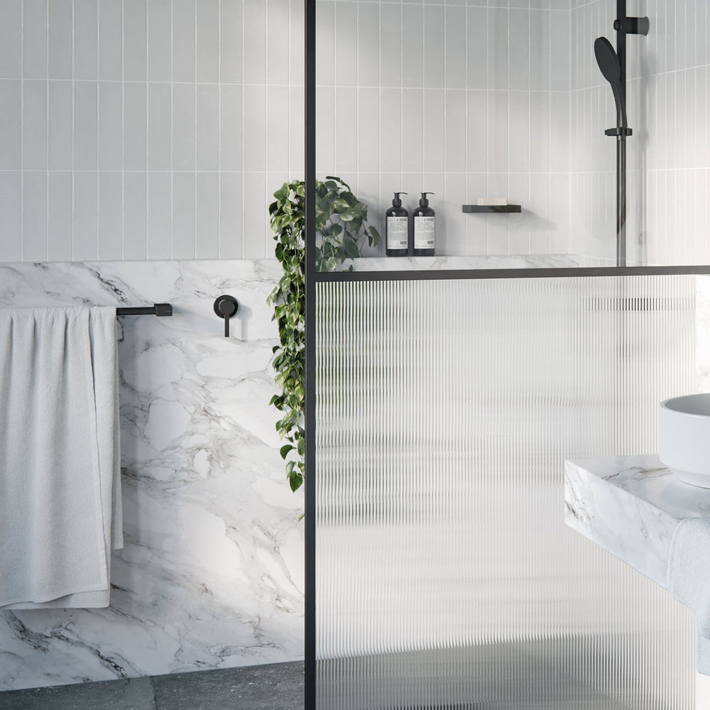 PHOENIX LEXI MKII SWITCHMIX SHOWER / WALL MIXER COMPLETE KIT MATTE BLACK